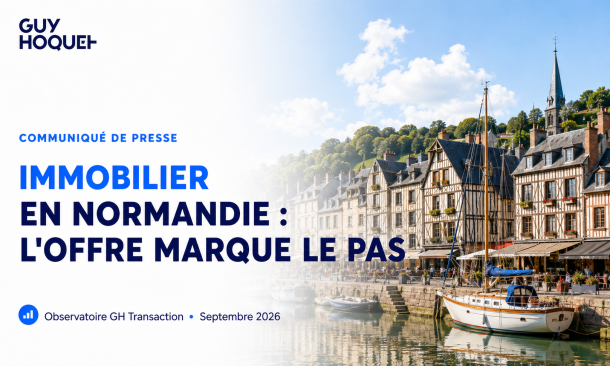 Immobilier en Normandie : l'offre marque le pas